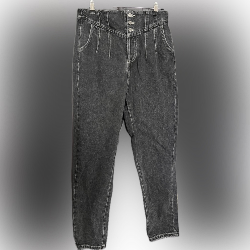 Topshop Dark Gray Jeans